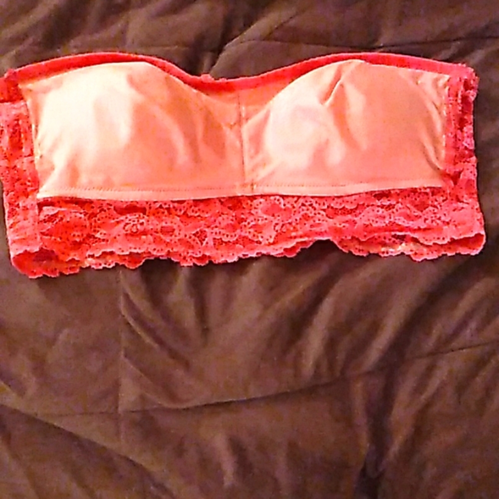 B.tempt'd by Wacoal Hot Pink Bandeau Top (L)
